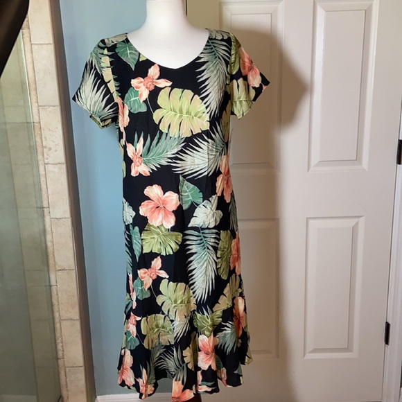 Nwt Vintage Nani Hawaiian Dress - Picture 2 of 11